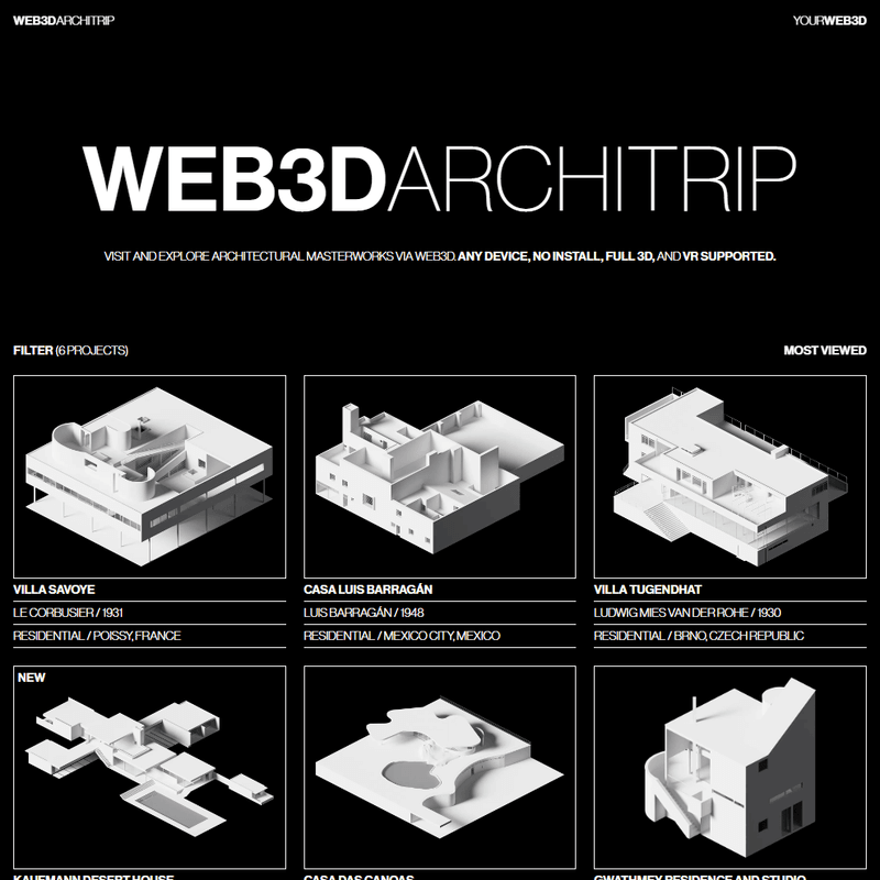 WEB3D ARCHITRIP