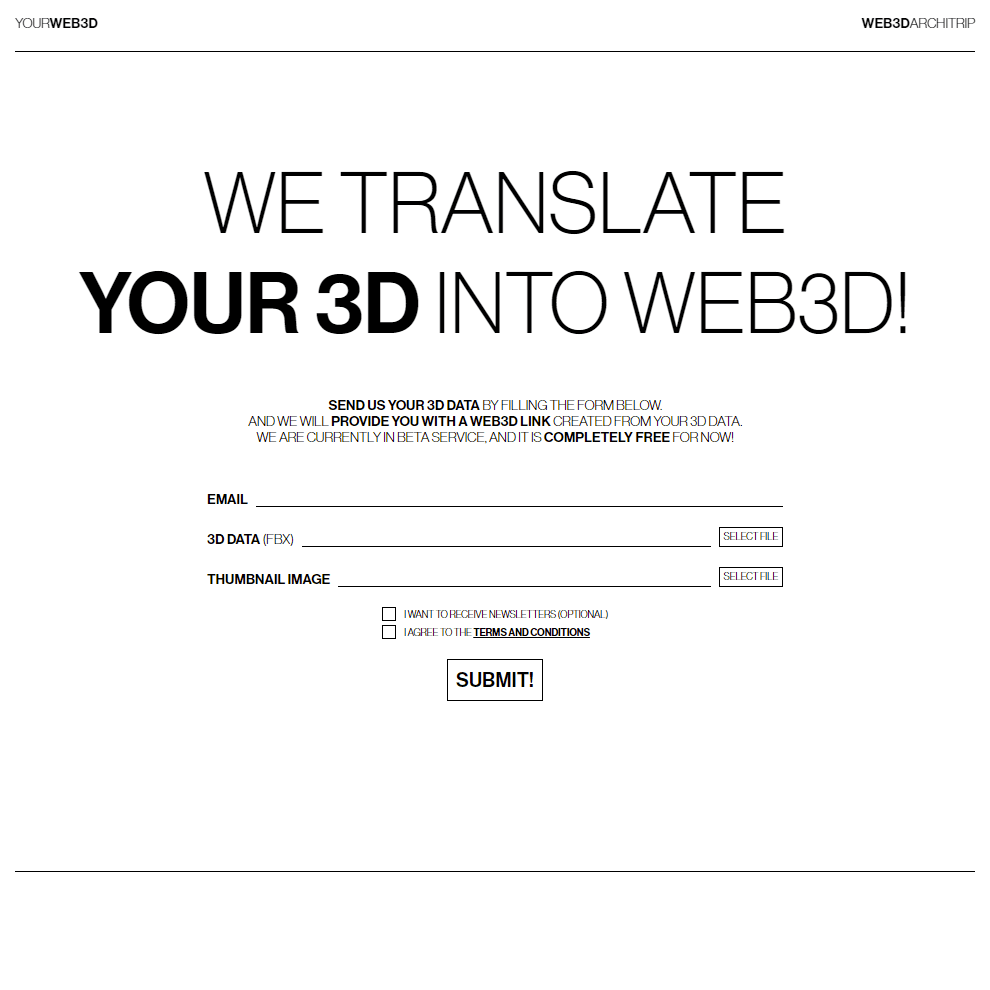 YOUR WEB3D