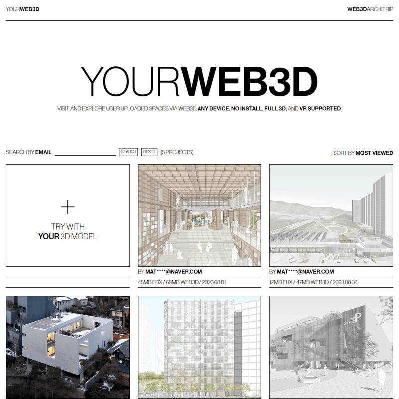 YOUR WEB3D